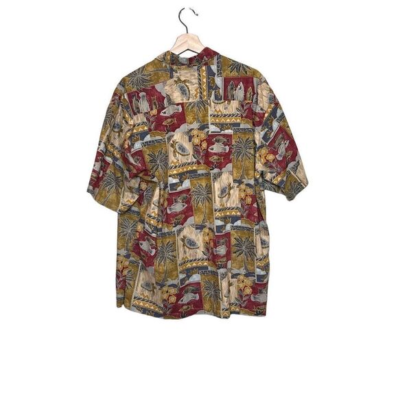 Tori Richard Honolulu vintage short sleeve button up Hawaiian shirt size XL - Picture 4 of 10